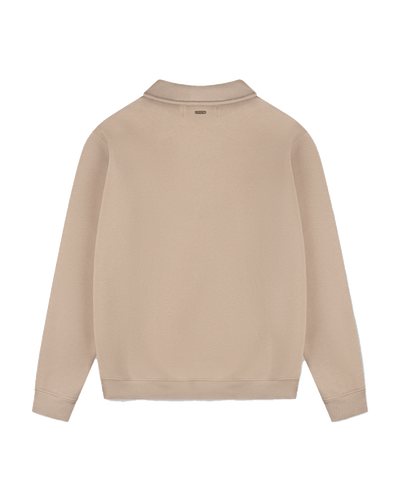 CROYEZ - Fraternite - Half Zip Crewneck - Sand