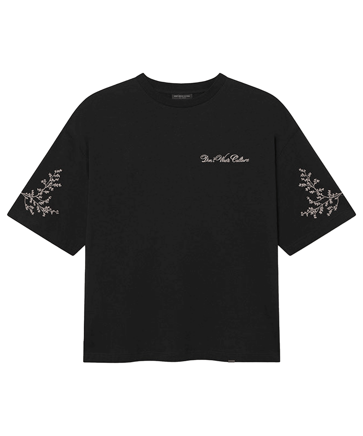 Don't Waste Culture - Eclaris - T-shirt - Black