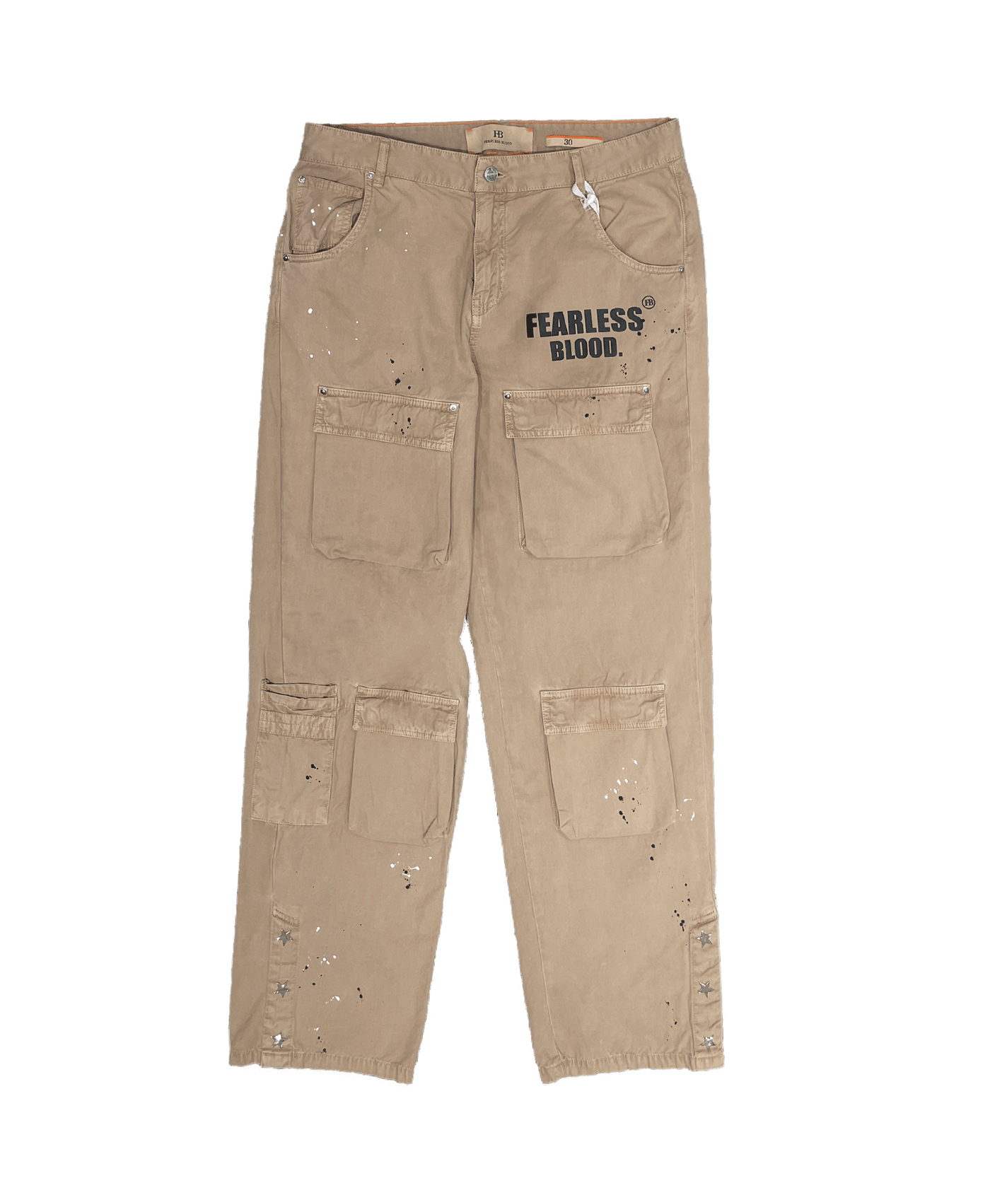 FEARLESS BLOOD - Fb - Utility Pants - Sand