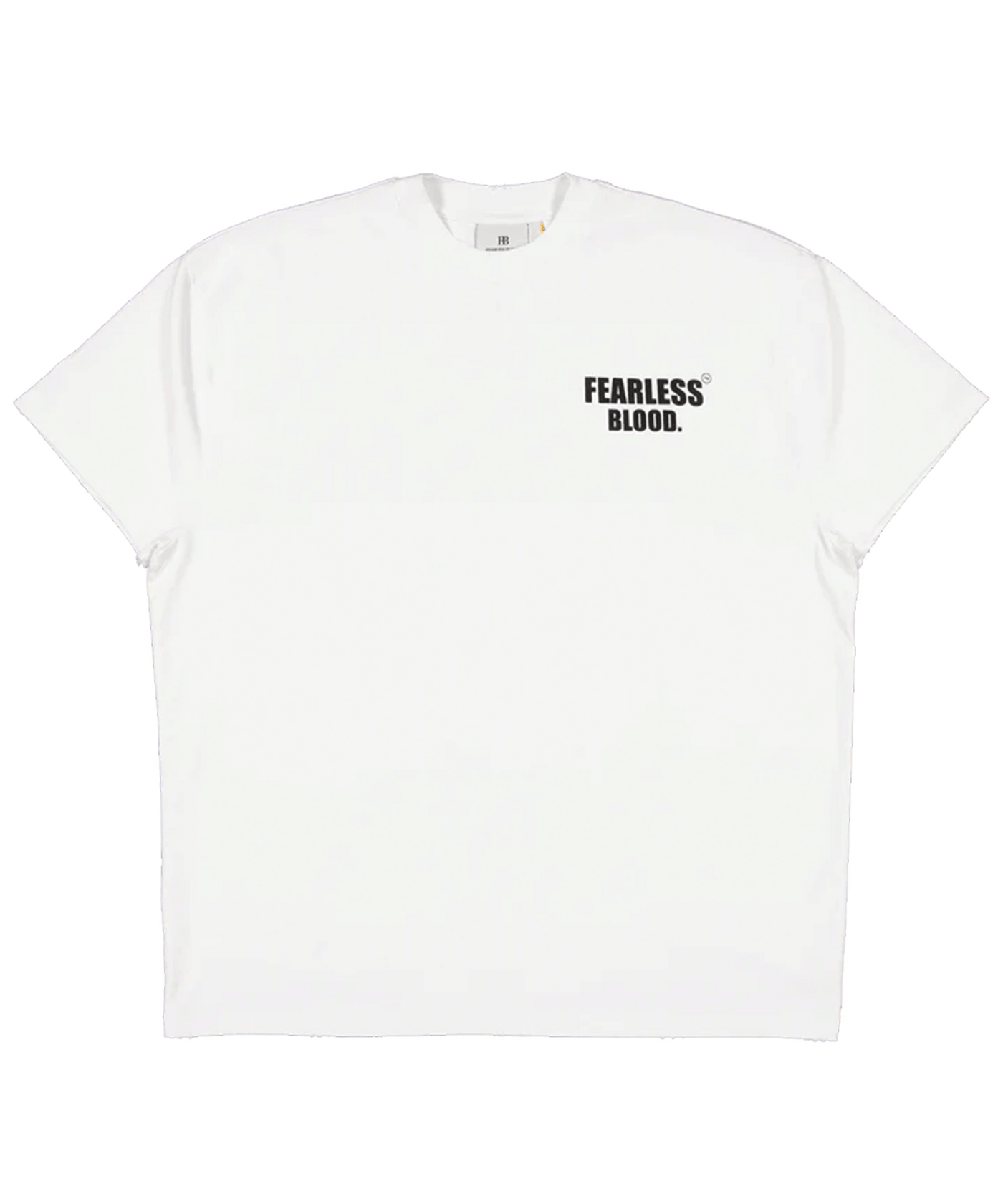 FEARLESS BLOOD - Fb - T-shirt - 05 - Real White