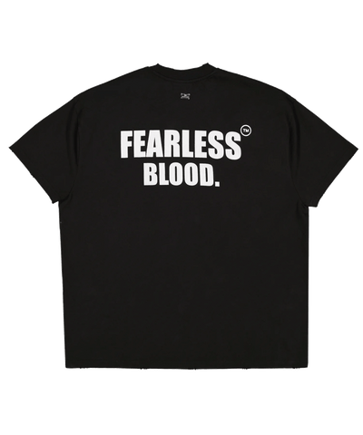 FEARLESS BLOOD - Fb - T-shirt - 05 - Deep Black