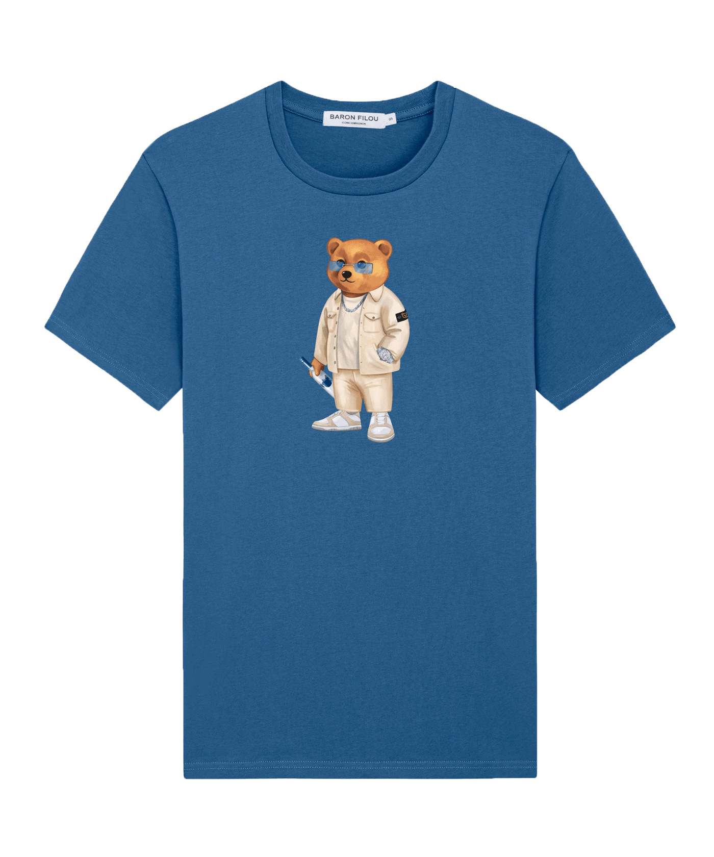 Baron Filou - Filou Lxxiv - Organic T-shirt - Crushed Ice