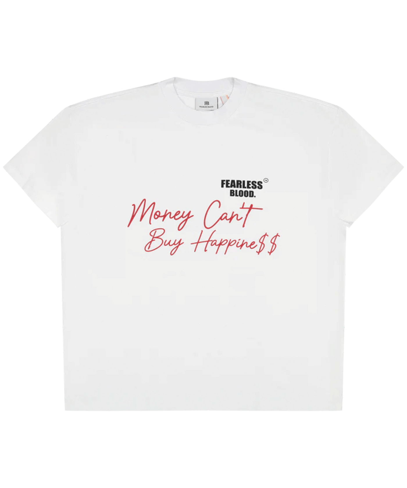 FEARLESS BLOOD - Fb - Tee - 07 - White