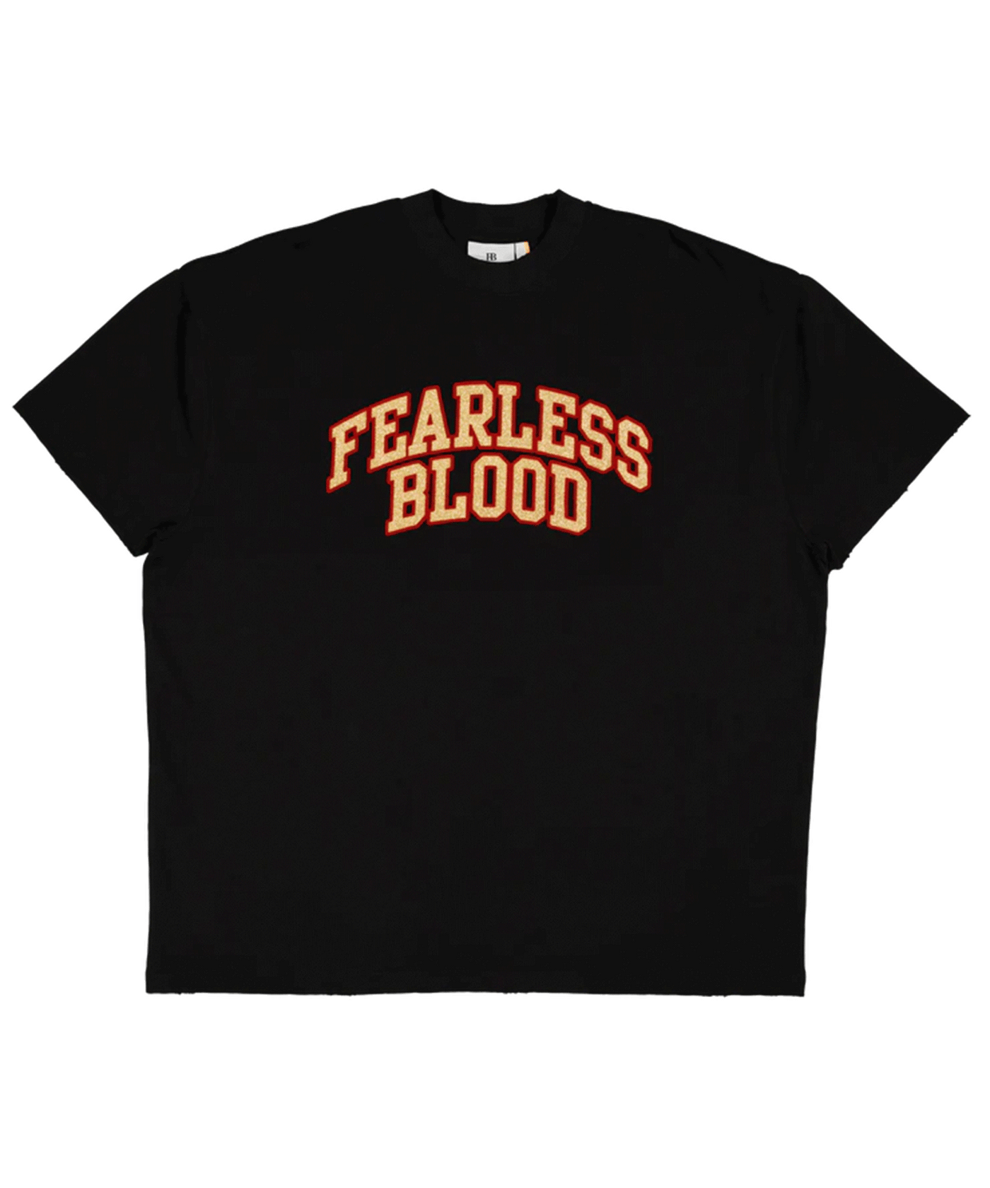 FEARLESS BLOOD - Fb - Tee - 12 - Deep Black