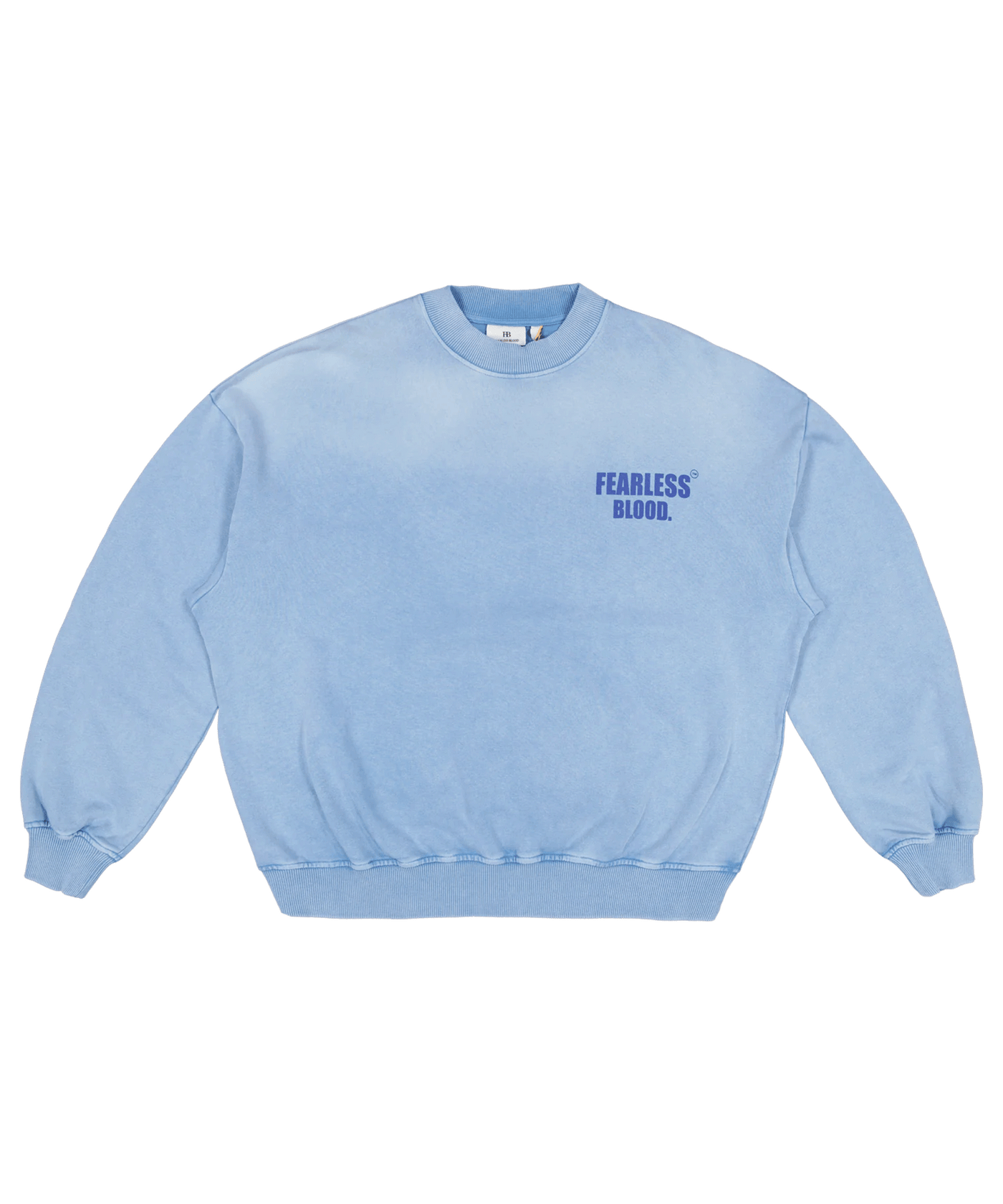 FEARLESS BLOOD - Leader Club - Crewneck - Dusk Blue