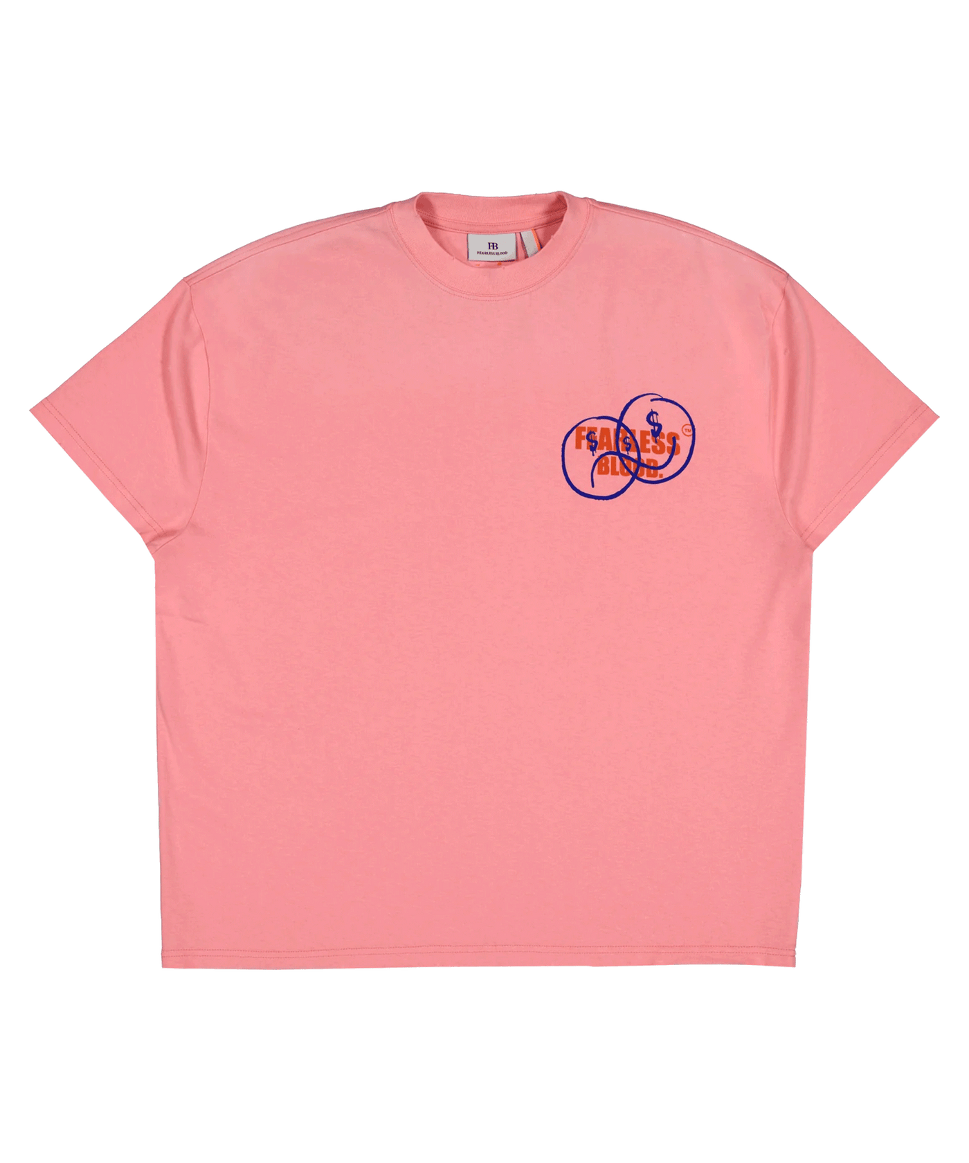 FEARLESS BLOOD - Smile - T-shirt - Fearless Deep Pink