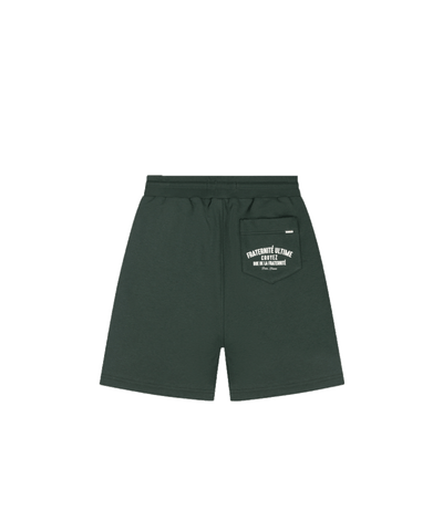 CROYEZ - Fraternite Puff - Shorts - Dark Green/offwhite