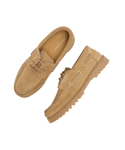 Garment Project - Gpf2662-260 - Ollie Boat Shoe - Earth Suede