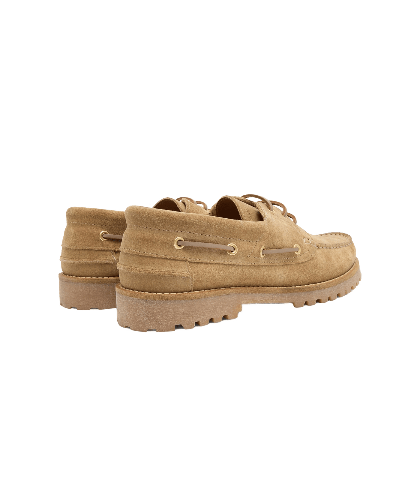 Garment Project - Gpf2662-260 - Ollie Boat Shoe - Earth Suede