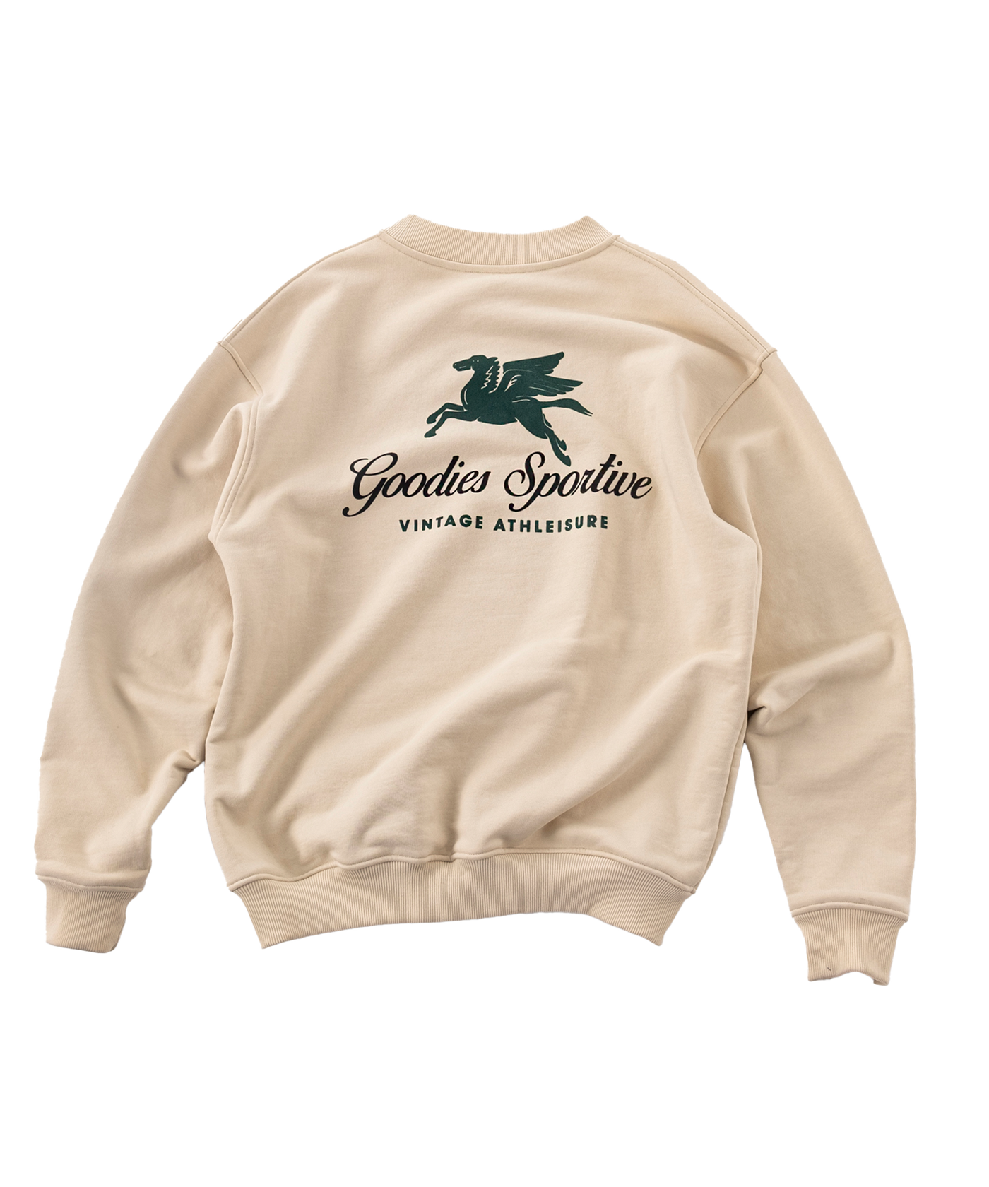Goodies Sportive - Premium Hummes - Crewneck - Ecru