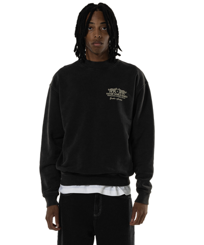 Goodies Sportive - Safari World Series - Crewneck - Black Stone Wash