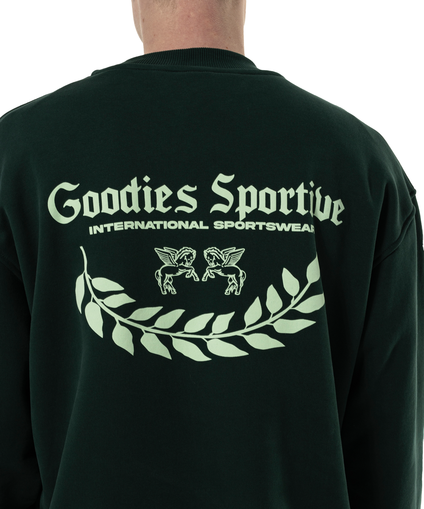 Goodies Sportive - Caesar - Crewneck - Green