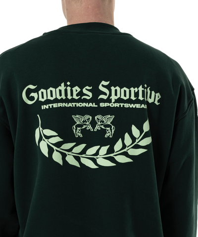 Goodies Sportive - Caesar - Crewneck - Green