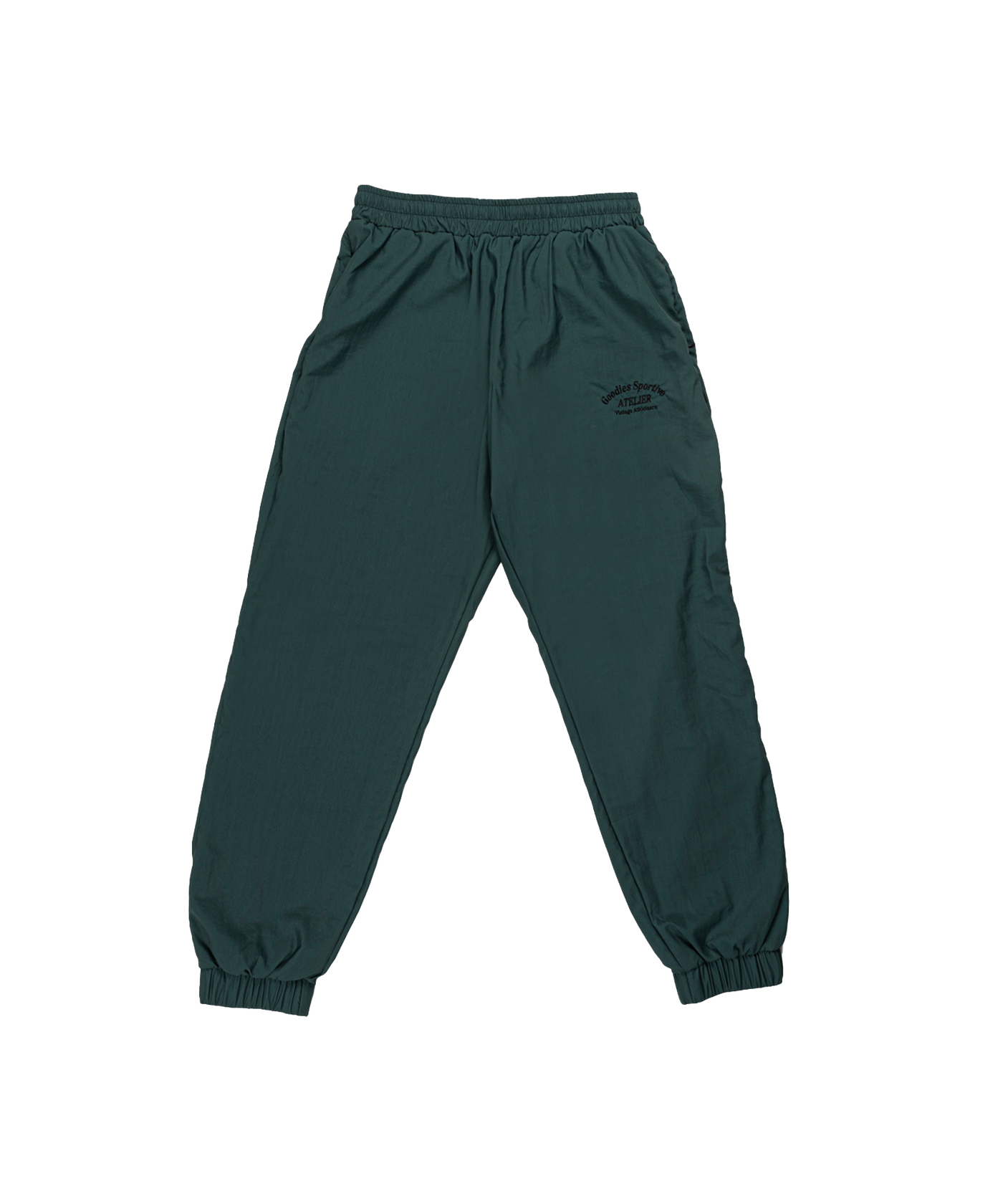 Goodies Sportive - Pre-internet - Tracksuit Pants - White/green