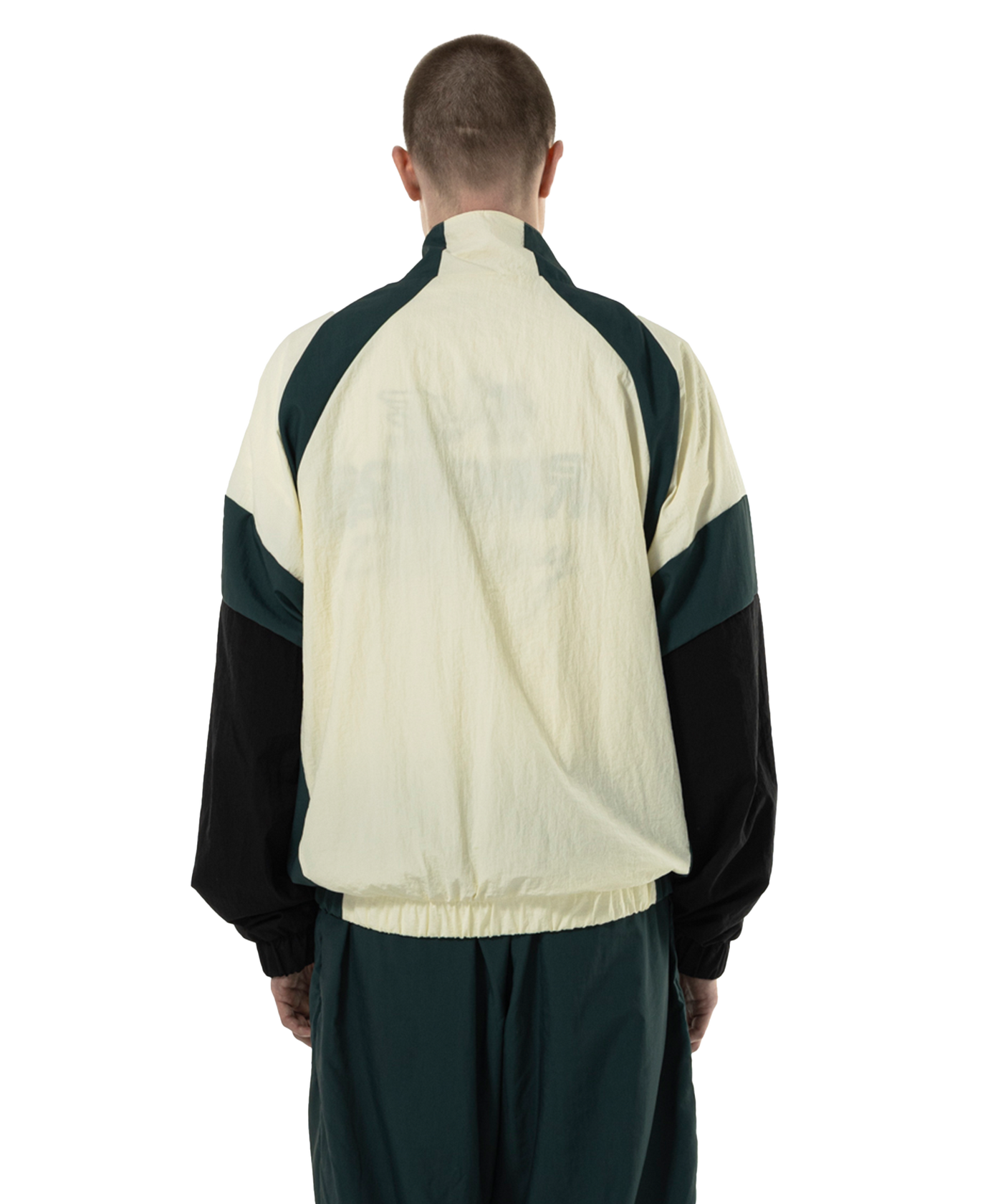 Goodies Sportive - Pre-internet - Tracksuit Jacket - White/green