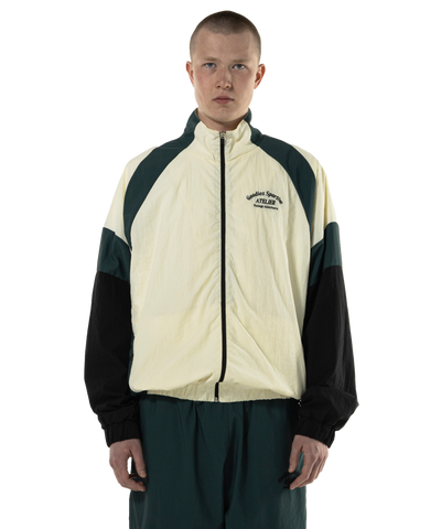 Goodies Sportive - Pre-internet - Tracksuit Jacket - White/green