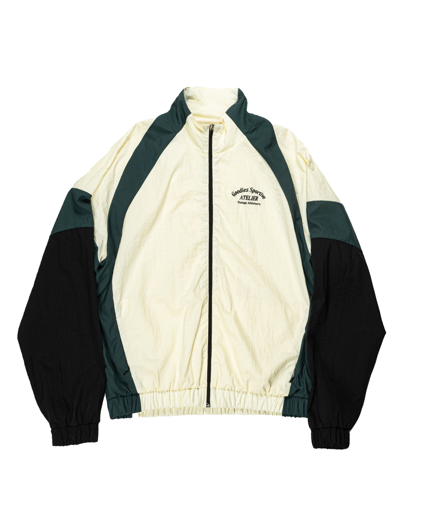 Goodies Sportive - Pre-internet - Tracksuit Jacket - White/green