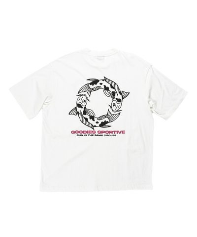 Goodies Sportive - Carp - T-shirt - White