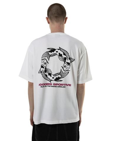 Goodies Sportive - Carp - T-shirt - White