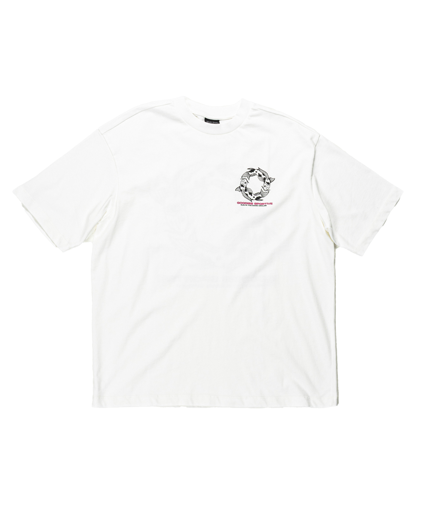 Goodies Sportive - Carp - T-shirt - White