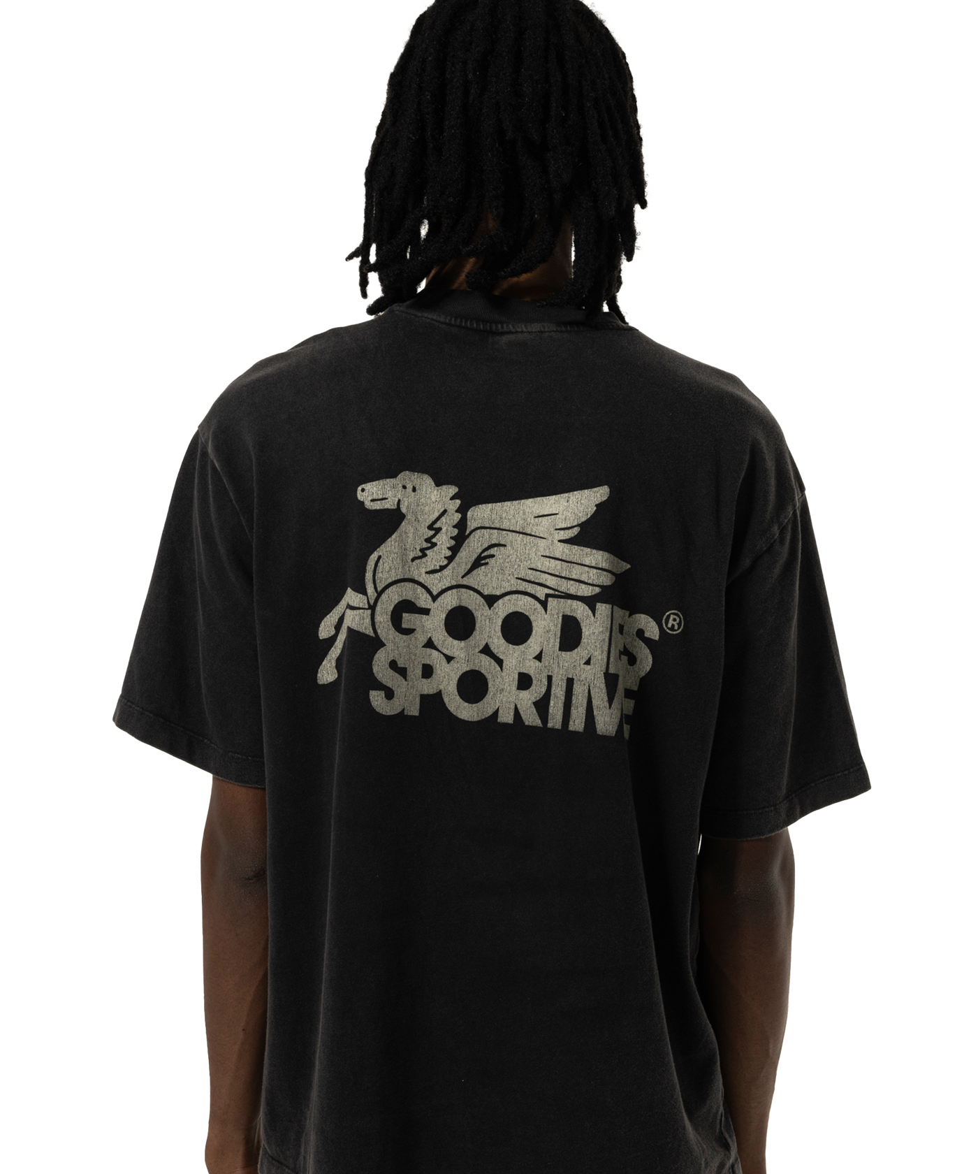 Goodies Sportive - Dusty Premium Pegasus - T-shirt - Black