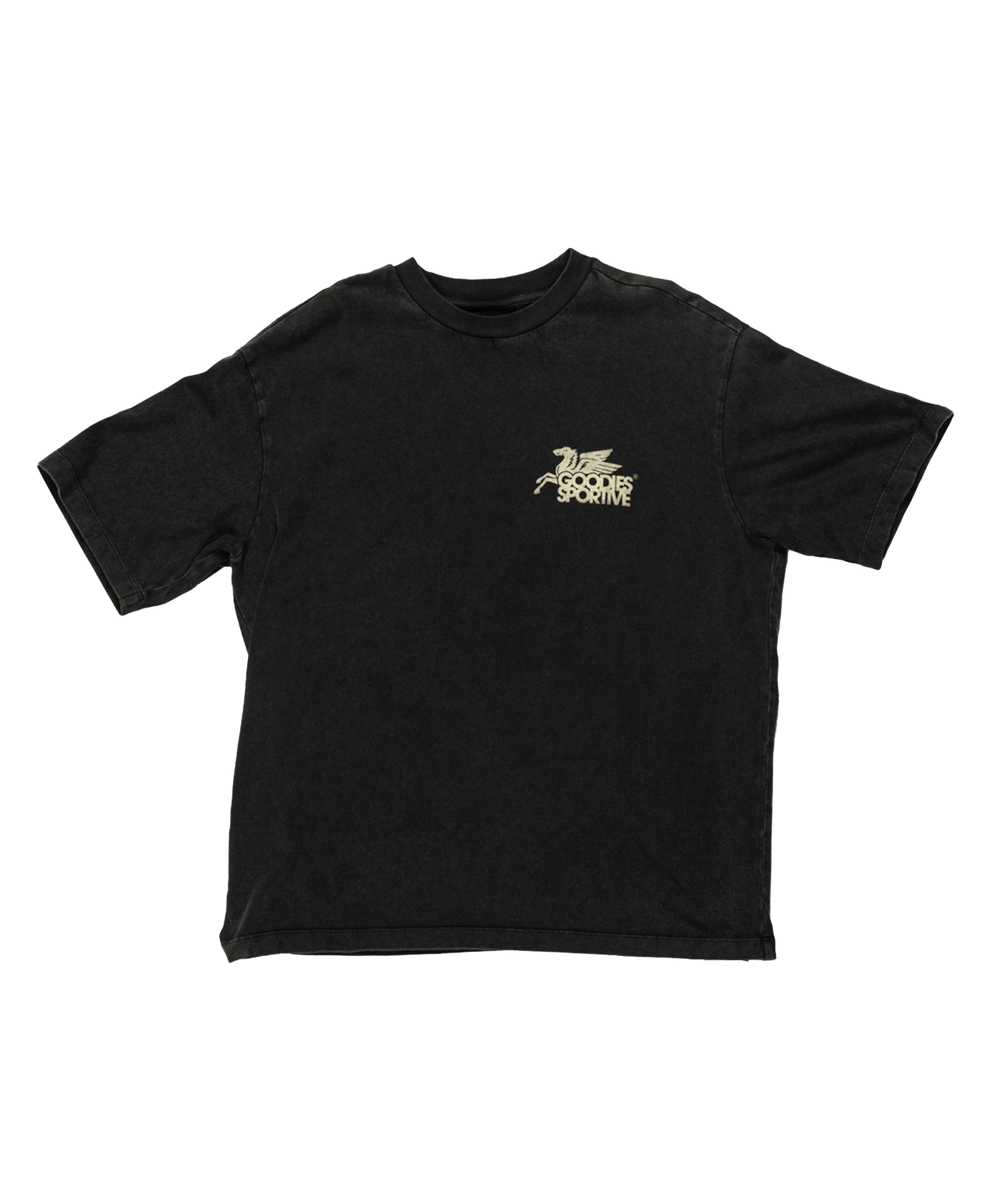 Goodies Sportive - Dusty Premium Pegasus - T-shirt - Black