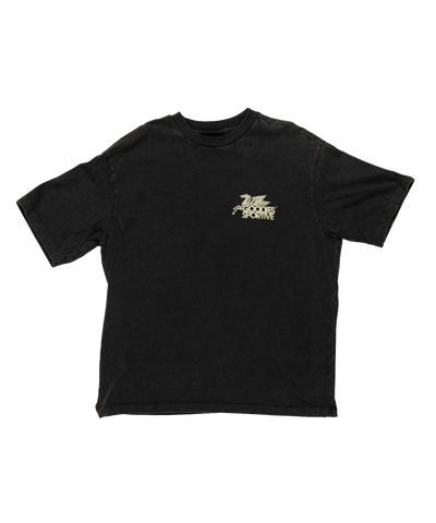 Goodies Sportive - Dusty Premium Pegasus - T-shirt - Black
