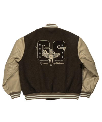 Goodies Sportive - Praline Pegasus Varsity - Jacket - Brown