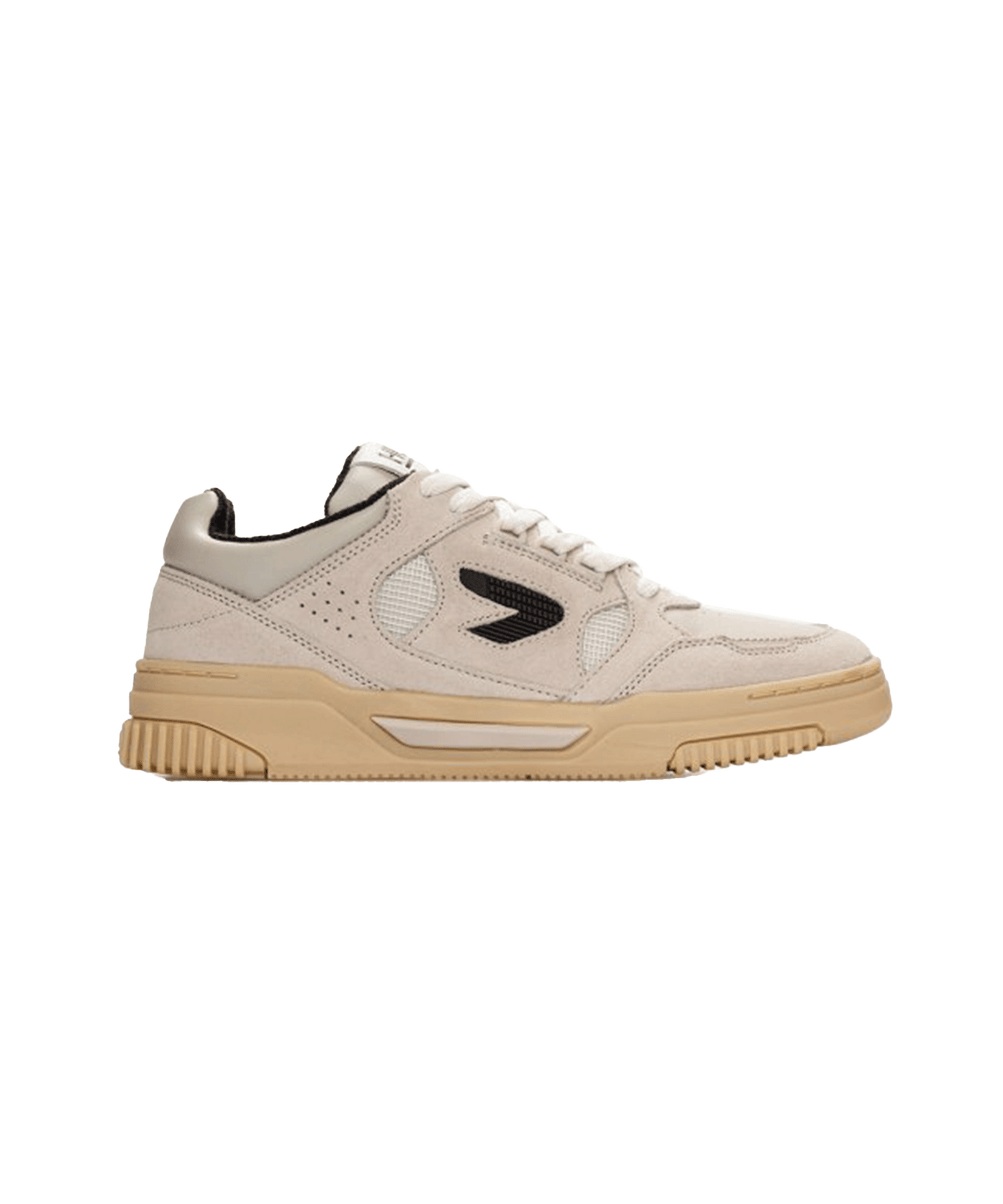HUB Footwear - Thrill L18 - Leather/terry - B09 Lt Bone