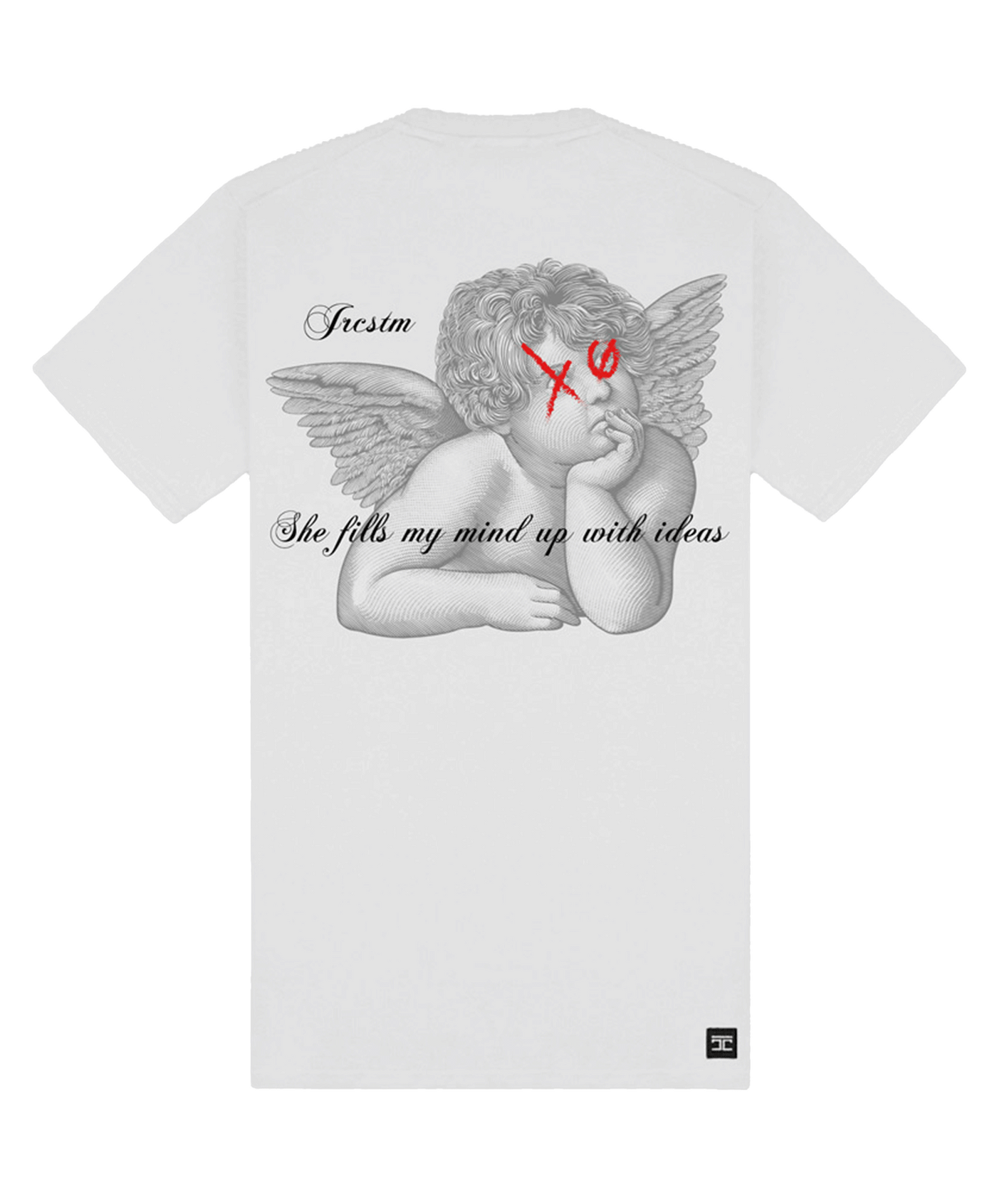 JorCustom - Angel -slim Fit T-shirt - White