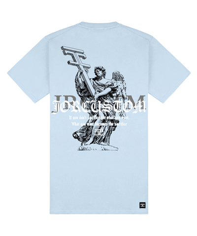 JorCustom - Sacrifice - Slim Fit T-shirt - Light Blue