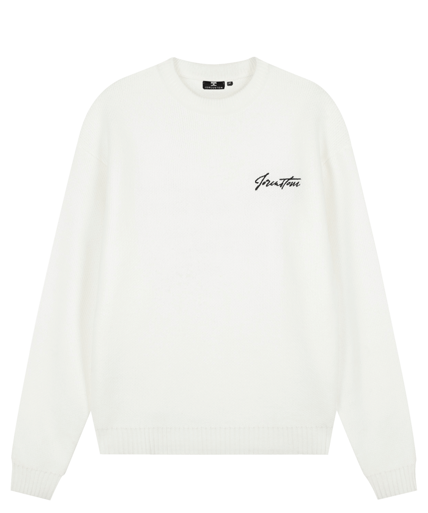 JorCustom - New Standards - Knitwear Sweater - White