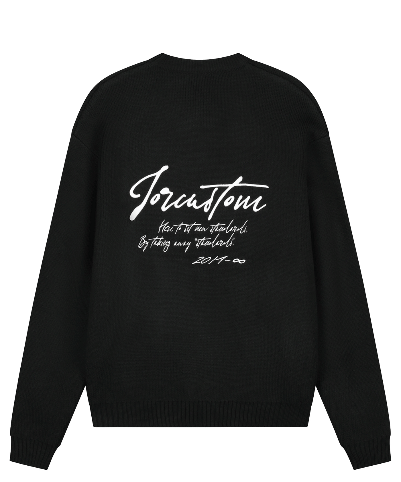 JorCustom - New Standards - Knitwear Sweater - Black