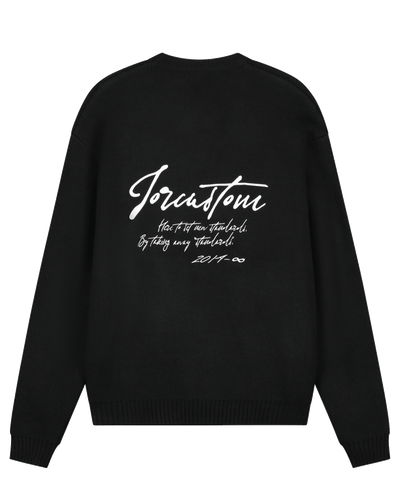 JorCustom - New Standards - Knitwear Sweater - Black