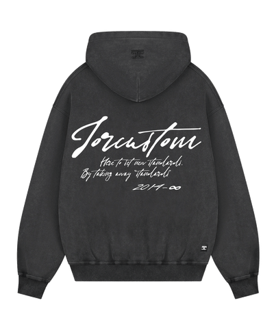 JorCustom - Newstandards - Oversized Hoodie - Acid Grey