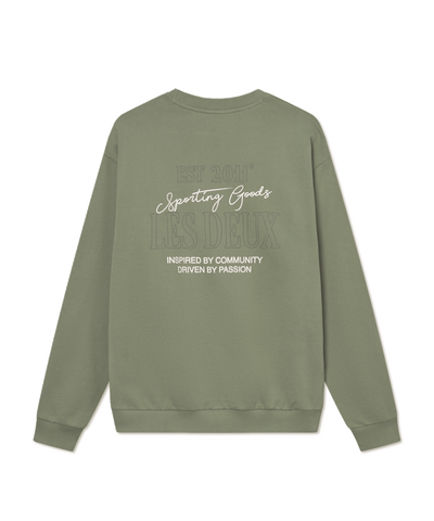 Les Deux - 1000208 - Allen Sweatshirt - 517 Oil Green