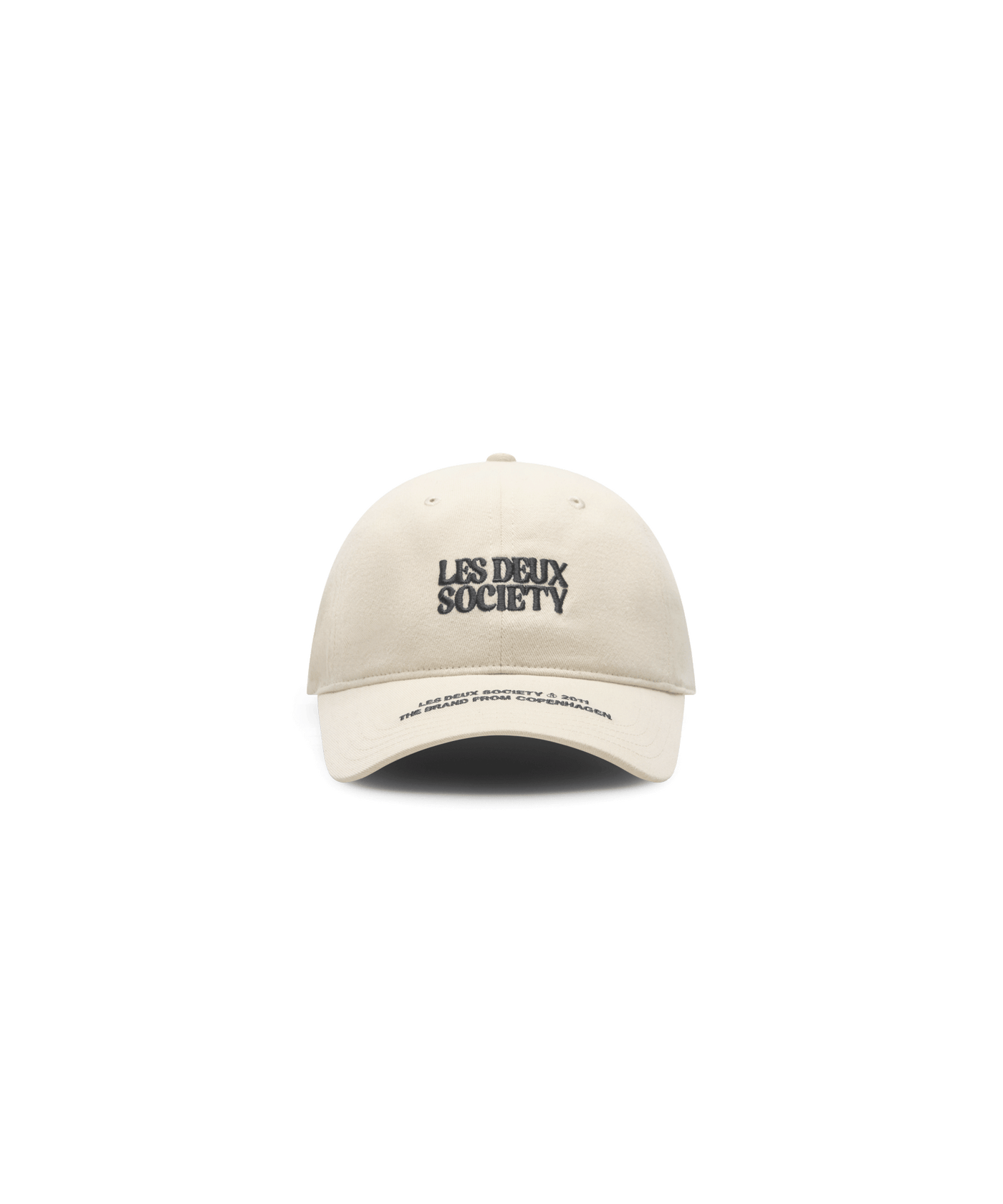 Les Deux - Ldm703045 - Society Dad Cap - Ivory / Dark Navy