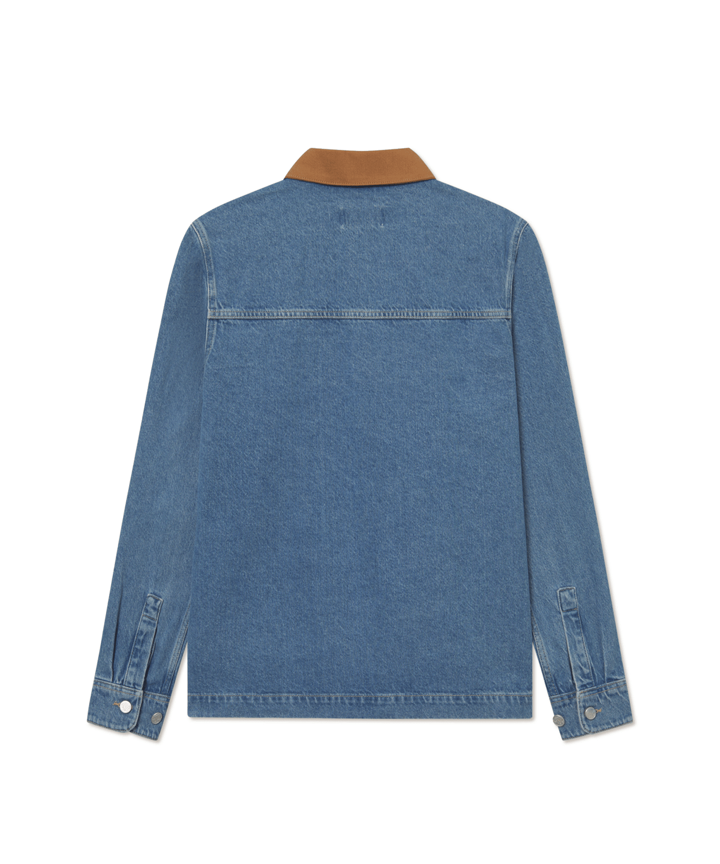 Les Deux - Ldm640164 - Layton Washed Denim Shirt - Lt Denim