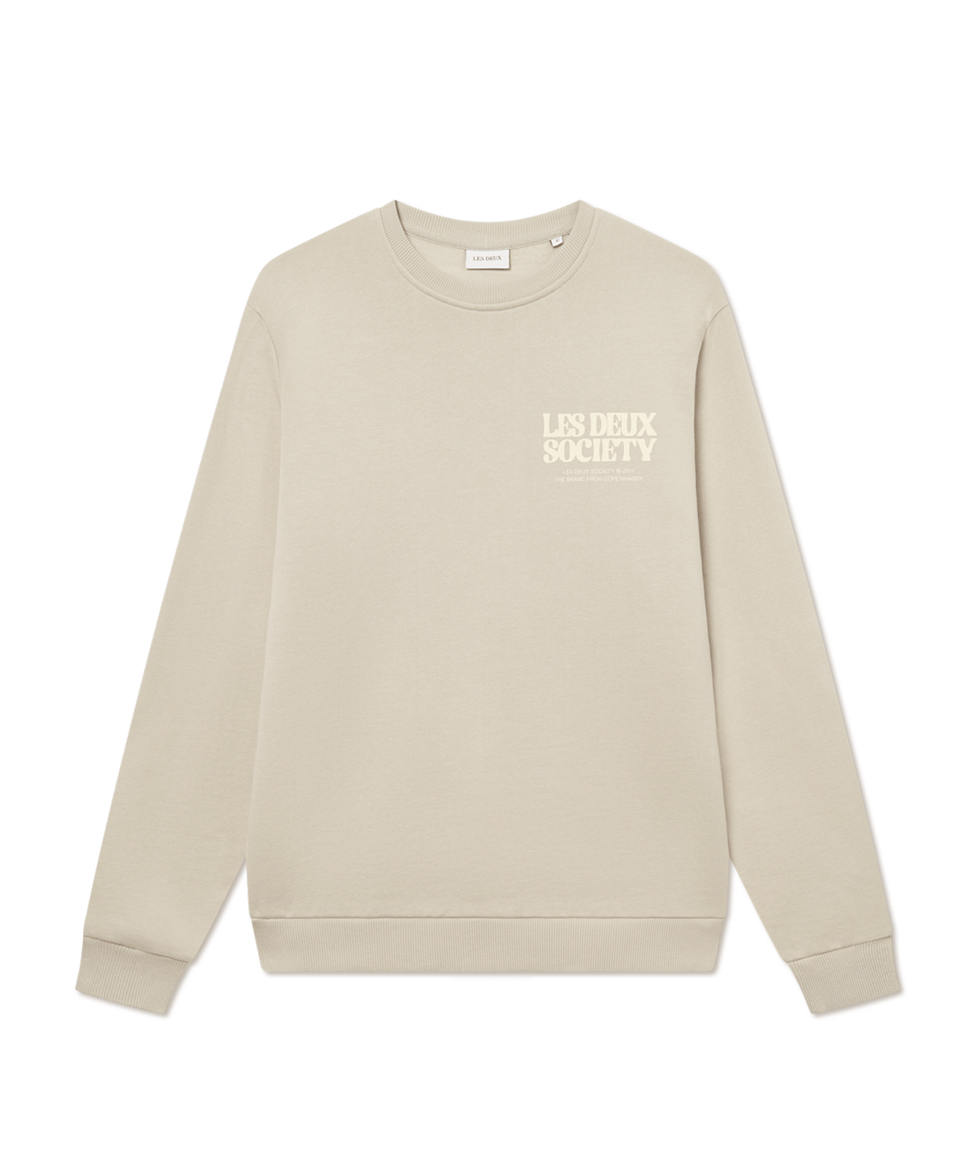 Les Deux - Ldm200184 - Society Sweatshirt - Lt Sand