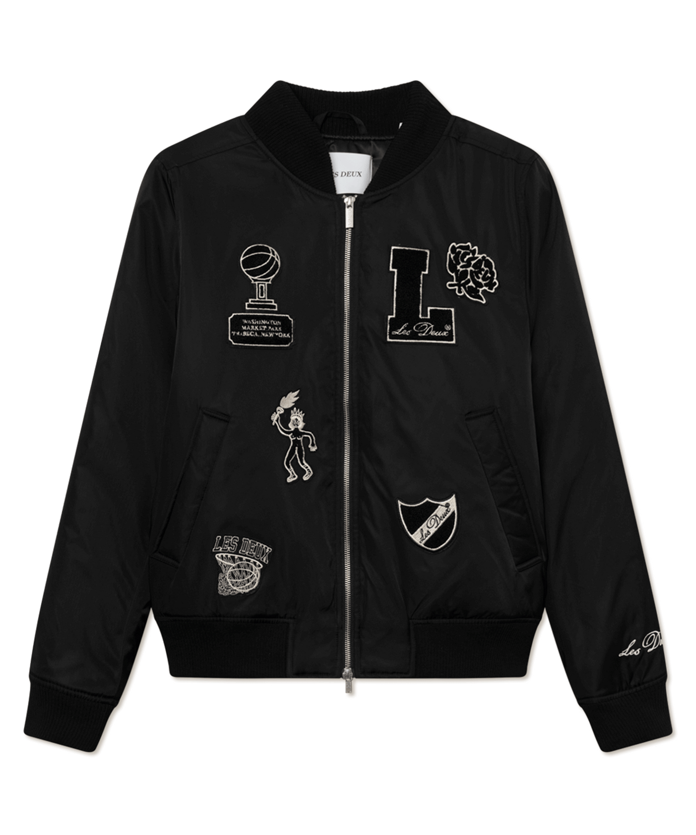 Les Deux - Ldm610174 - Neo Varsity Jacket - Black