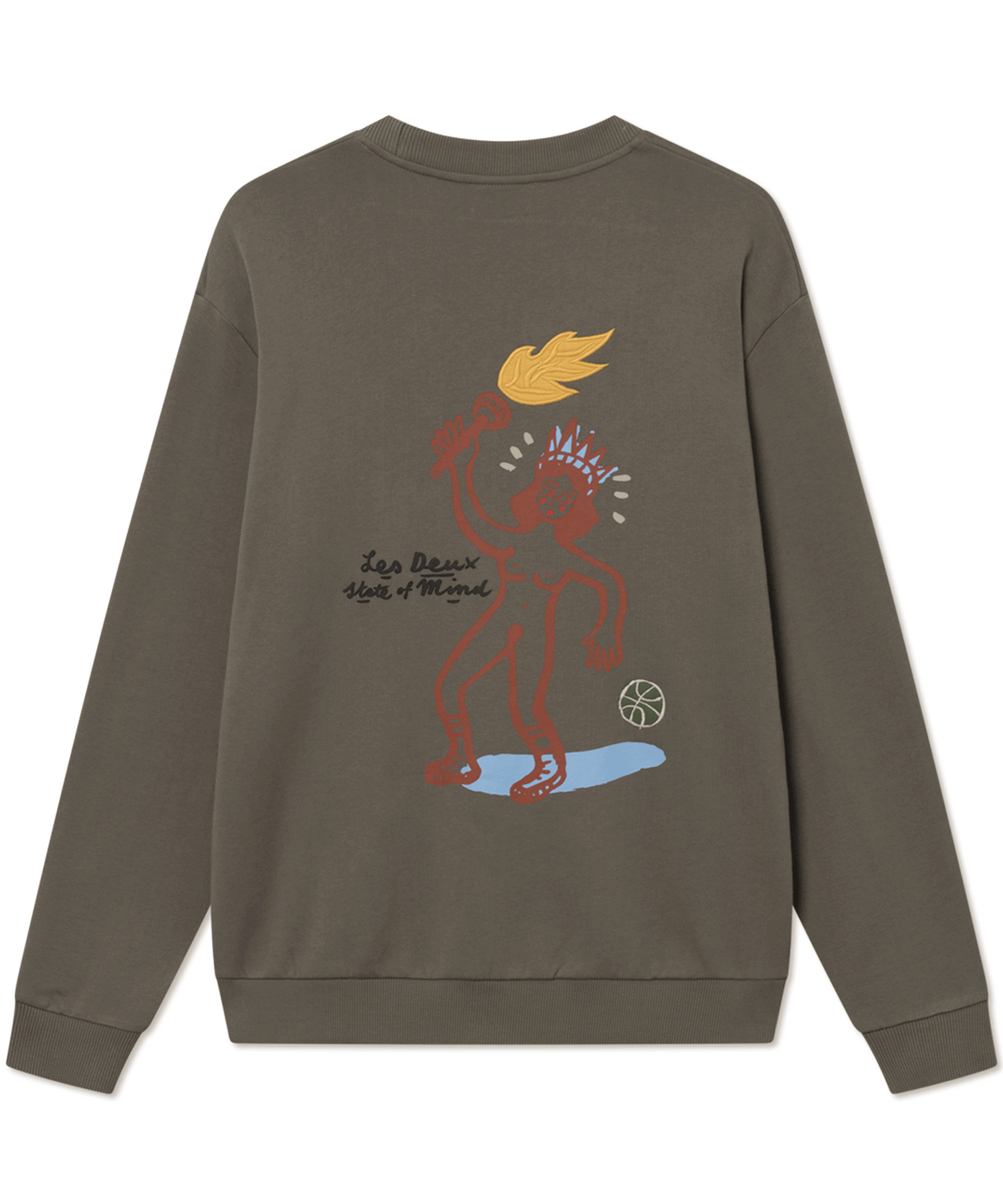 Les Deux - Ldm200177 - Luca Sweatshirt - Bungee Cord