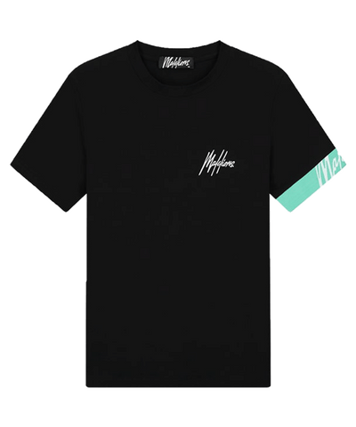 Malelions - Captain 2.0 - T-shirt - Black/turquoise