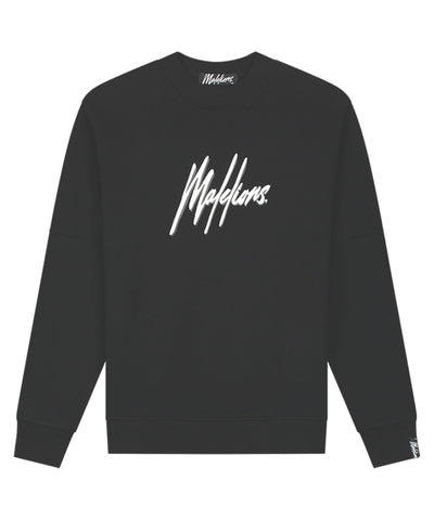 Malelions - Duo Essentials - Sweater - Black/white