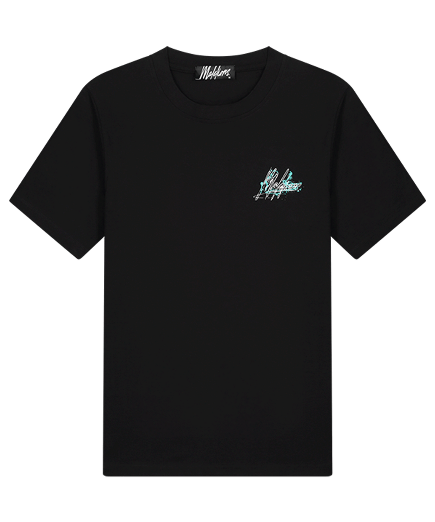 Malelions - Splash Signature - T-shirt - Black
