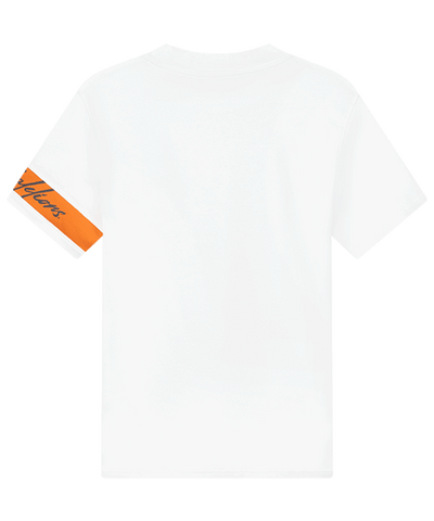 Malelions - Captain - T-shirt - White/orange
