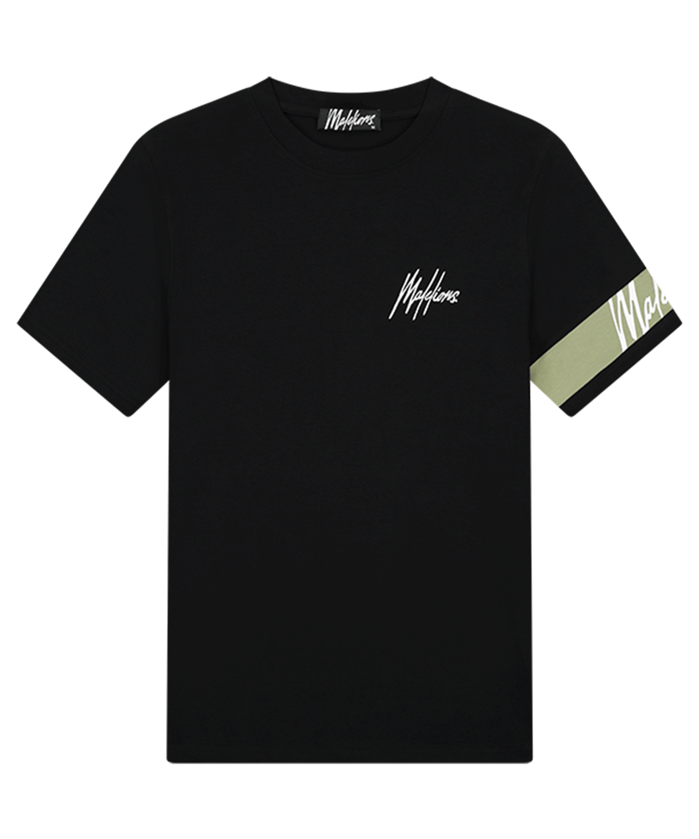 Malelions - Captain - T-shirt - Black/sage Green