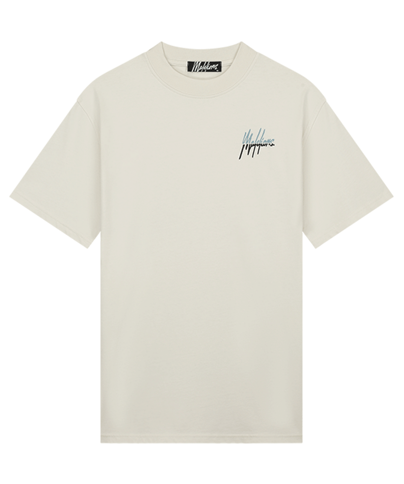 Malelions - Split - T-shirt - White/lt Blue