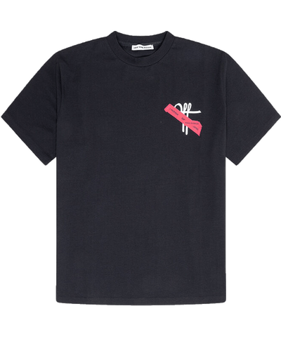 Off The Pitch - Otp233009 - Tape Off T-shirt - 998 Black