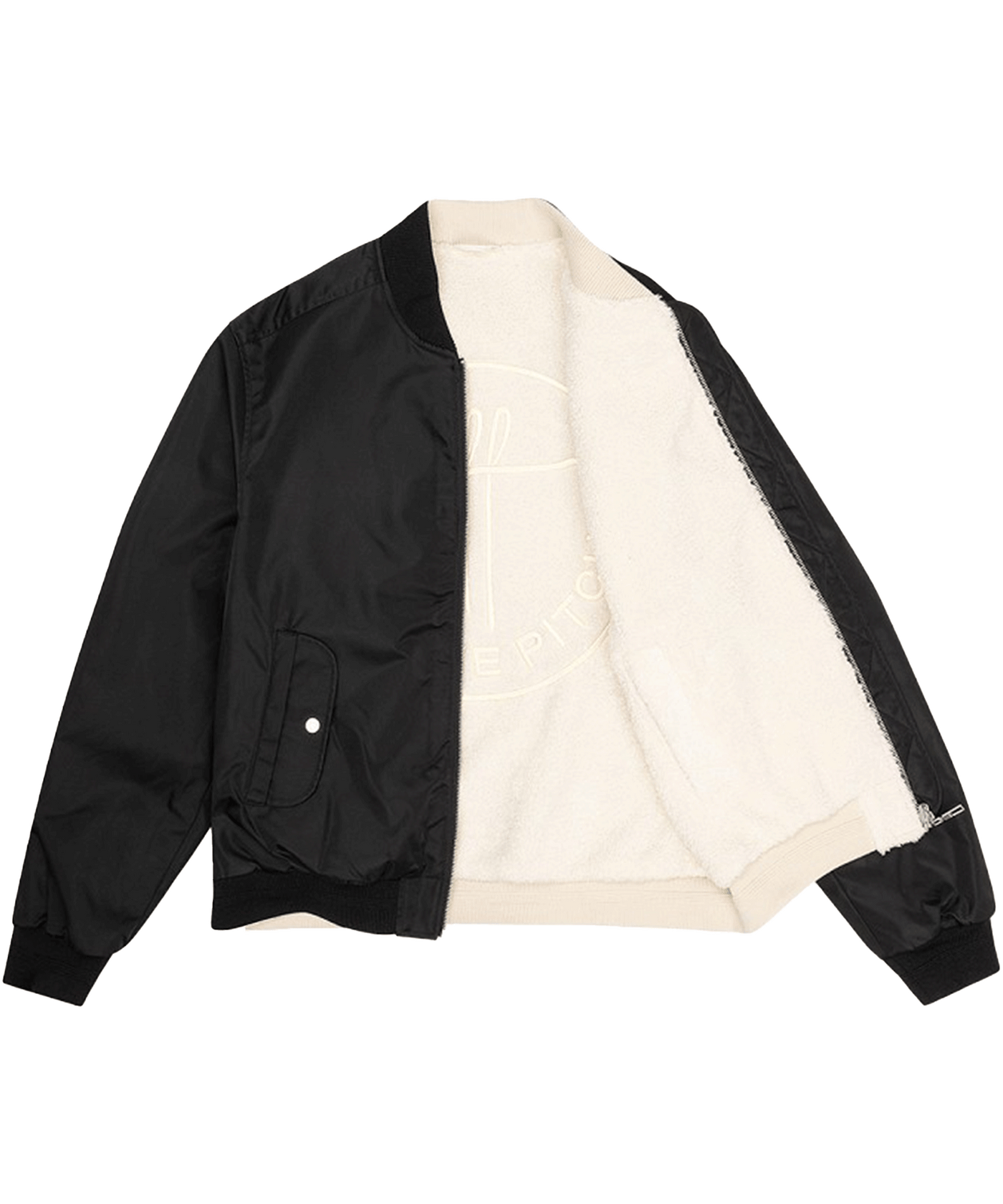 Off The Pitch - Otp233080 - Reversible Jacket - 998 Black