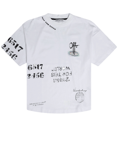 Off The Pitch - Otp233012 - Chalk T-shirt - 100 White